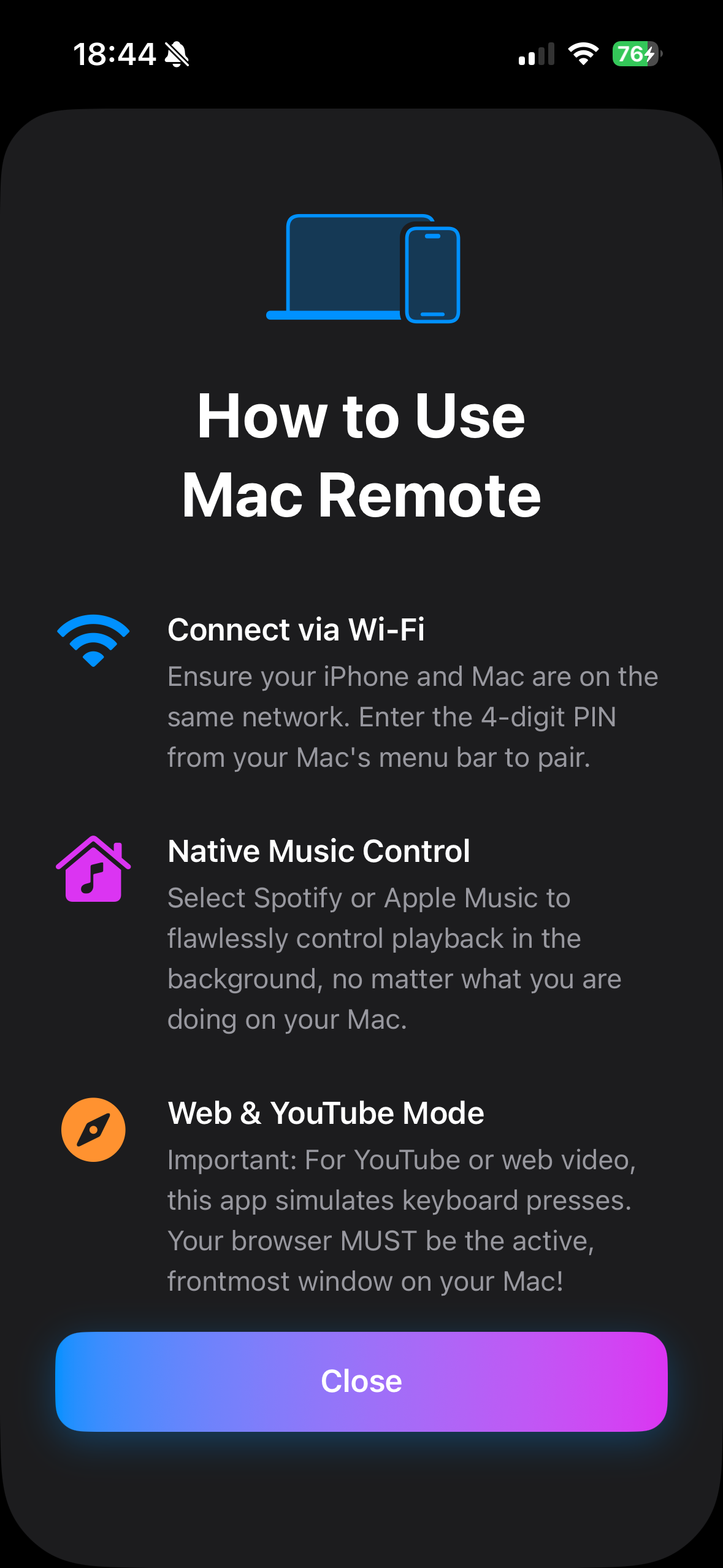 MRT Trackpad Feature
